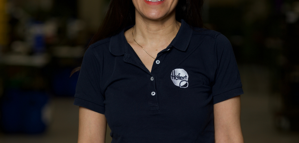 Teammitglied aus dem Vertrieb für Auslandskunden der Alwin Höfert KG.